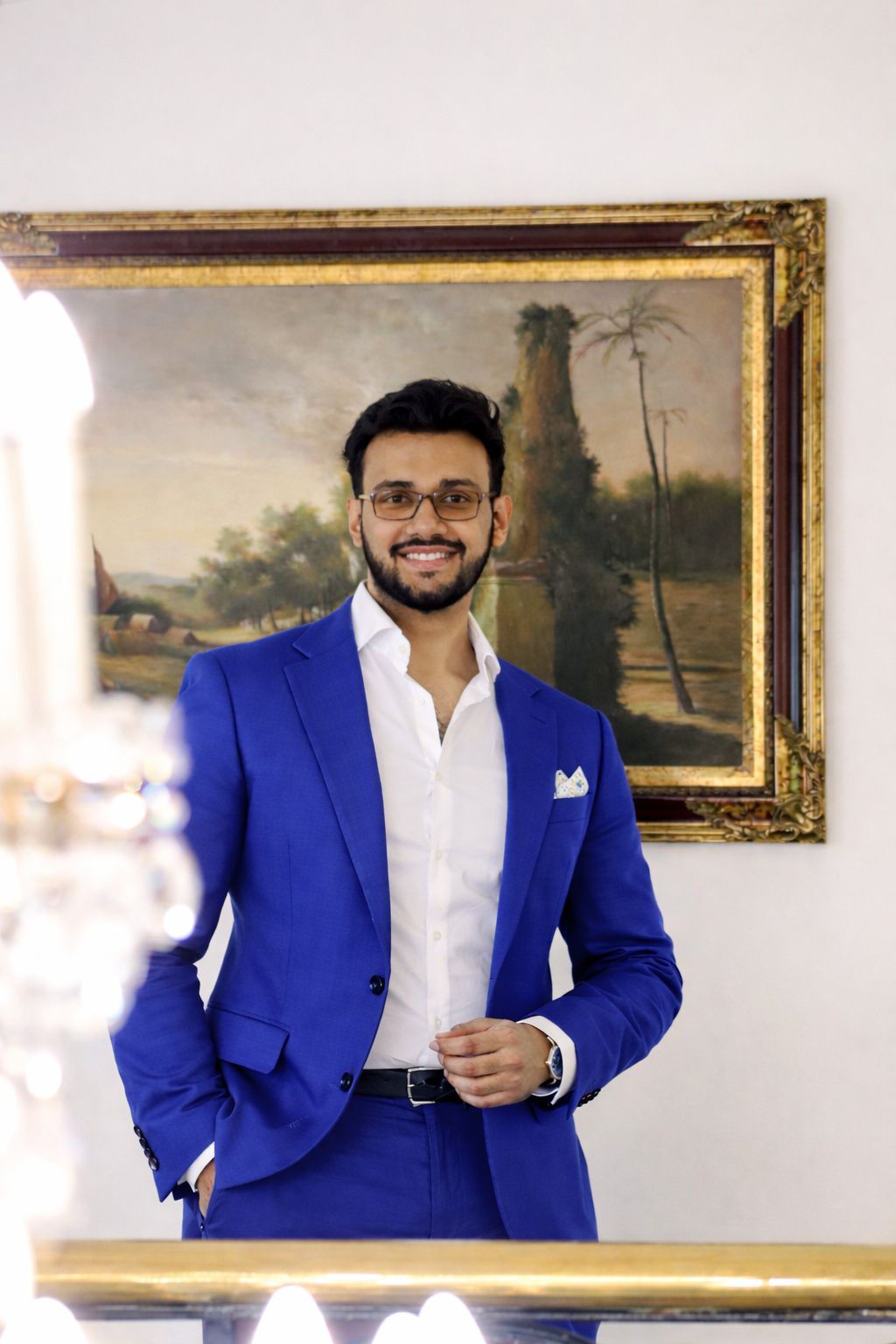 Creative portrait of Dr. Danish Salim